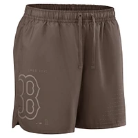 Men's Nike Light Brown Boston Red Sox Statement Shorts