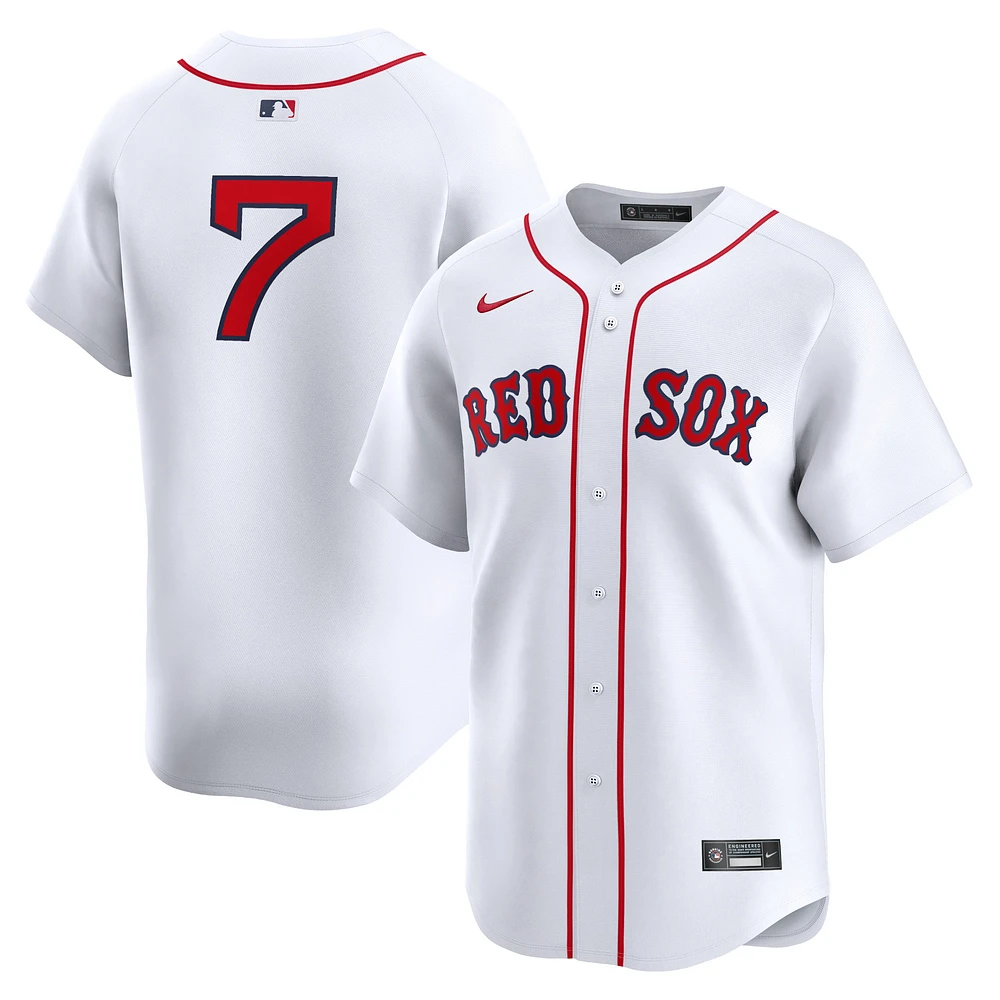 Men's Nike Masataka Yoshida White Boston Red Sox Home Limited Player Jersey