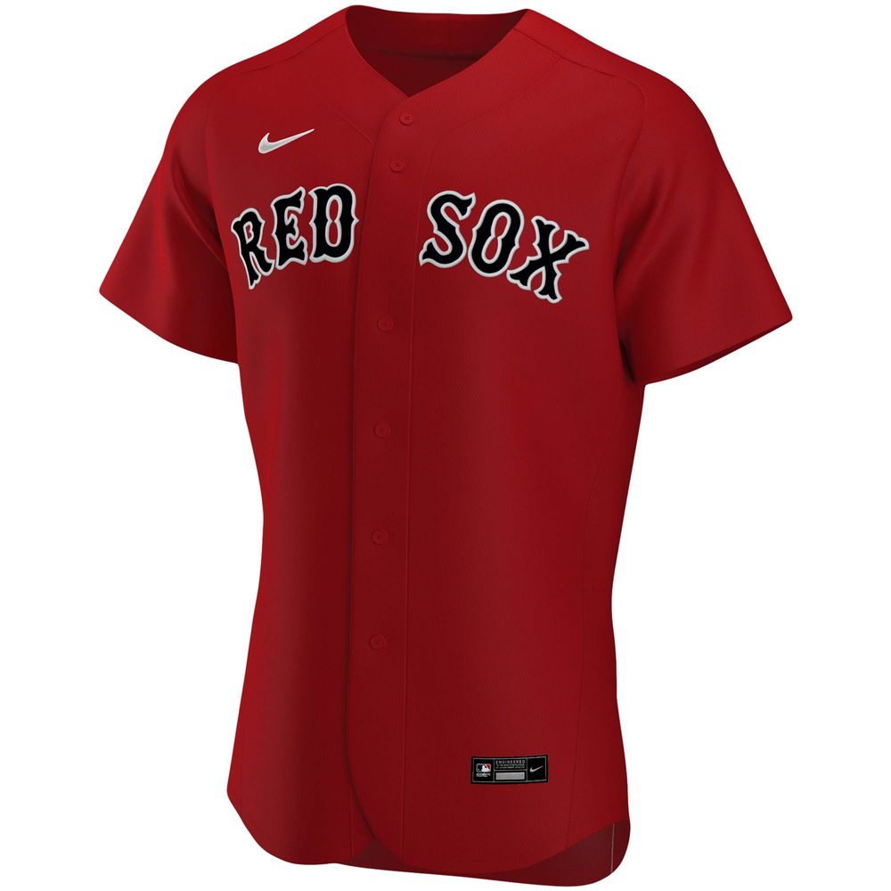 Men's Nike Mookie Betts Red Boston Sox Alternate Authentic Player - Jersey