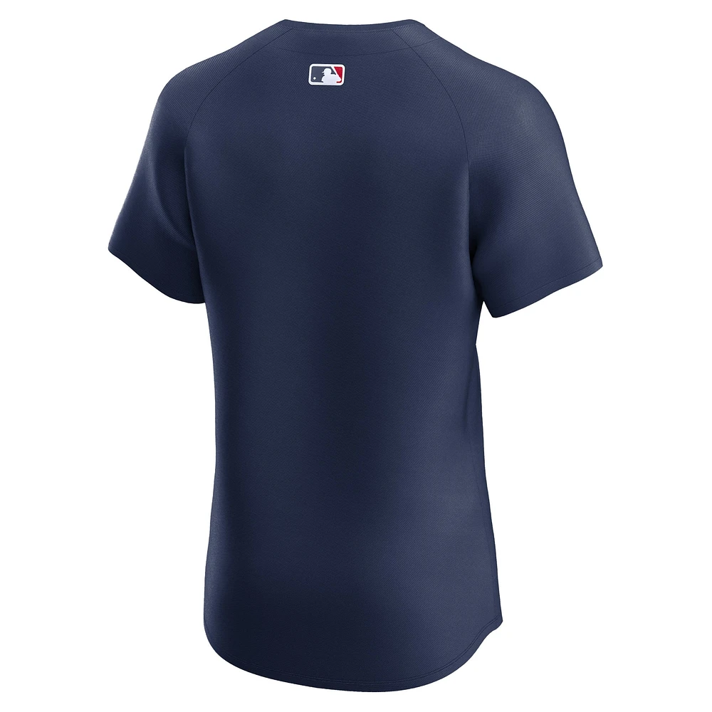 Maillot Nike bleu marine Boston Red Sox Alternate Elite pour hommes