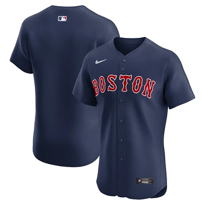 Maillot Nike bleu marine Boston Red Sox Alternate Elite pour hommes