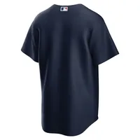 Maillot d'équipe Nike Boston Red Sox Alternate Replica bleu marine pour homme