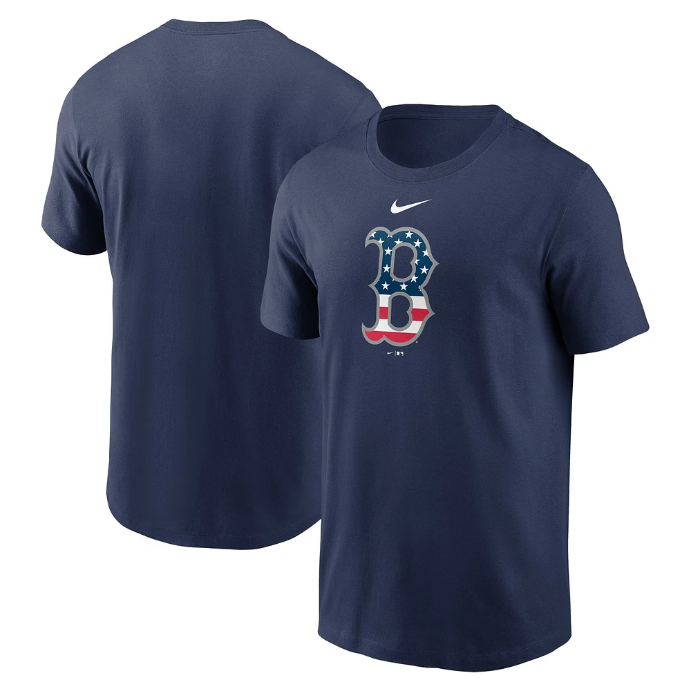 T-shirt Nike bleu marine des Red Sox de Boston pour hommes