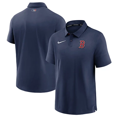 Polo Nike Boston Red Sox Authentic Collection Flex Performance pour homme - Bleu marine