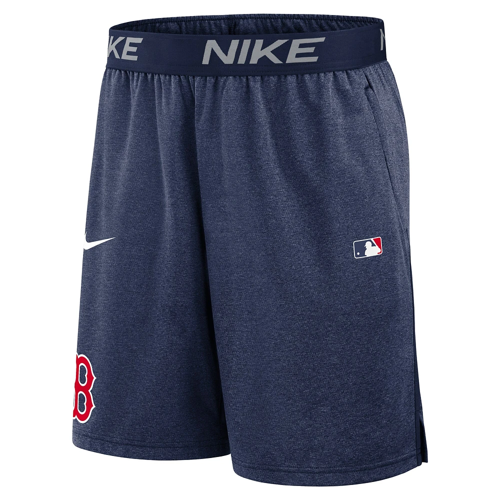 Men's Nike Navy Boston Red Sox Authentic Collection Performance Knit Shorts