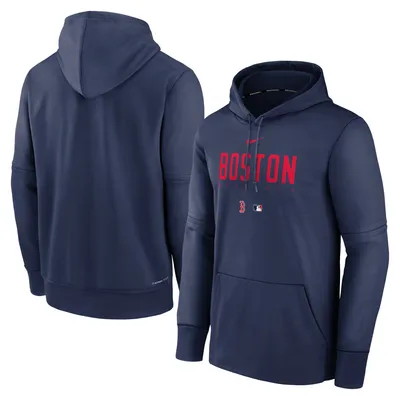 Youth Chicago Cubs Nike Navy City Connect Performance Pullover Hoodie