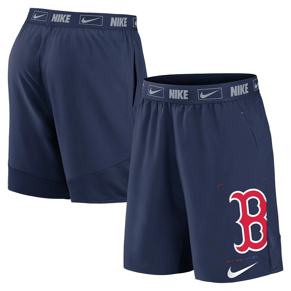 Nike Boston Red Sox Bold Express pour homme - Bleu marine Short de performance