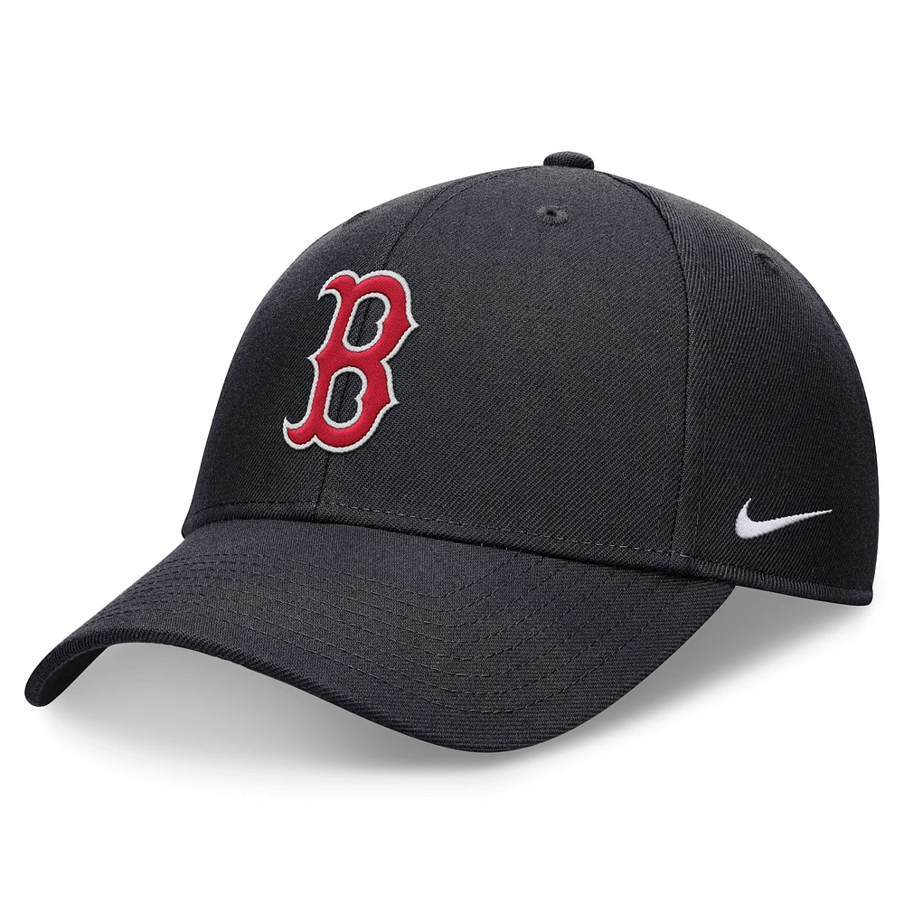 Casquette ajustable Nike Boston Red Sox Club Performance pour homme bleu marine