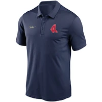 Men's Nike Navy Boston Red Sox Cooperstown Collection Logo Franchise Performance Polo