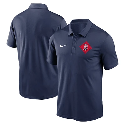 Polo Nike Boston Red Sox Diamond Icon Franchise Performance pour homme - Bleu marine