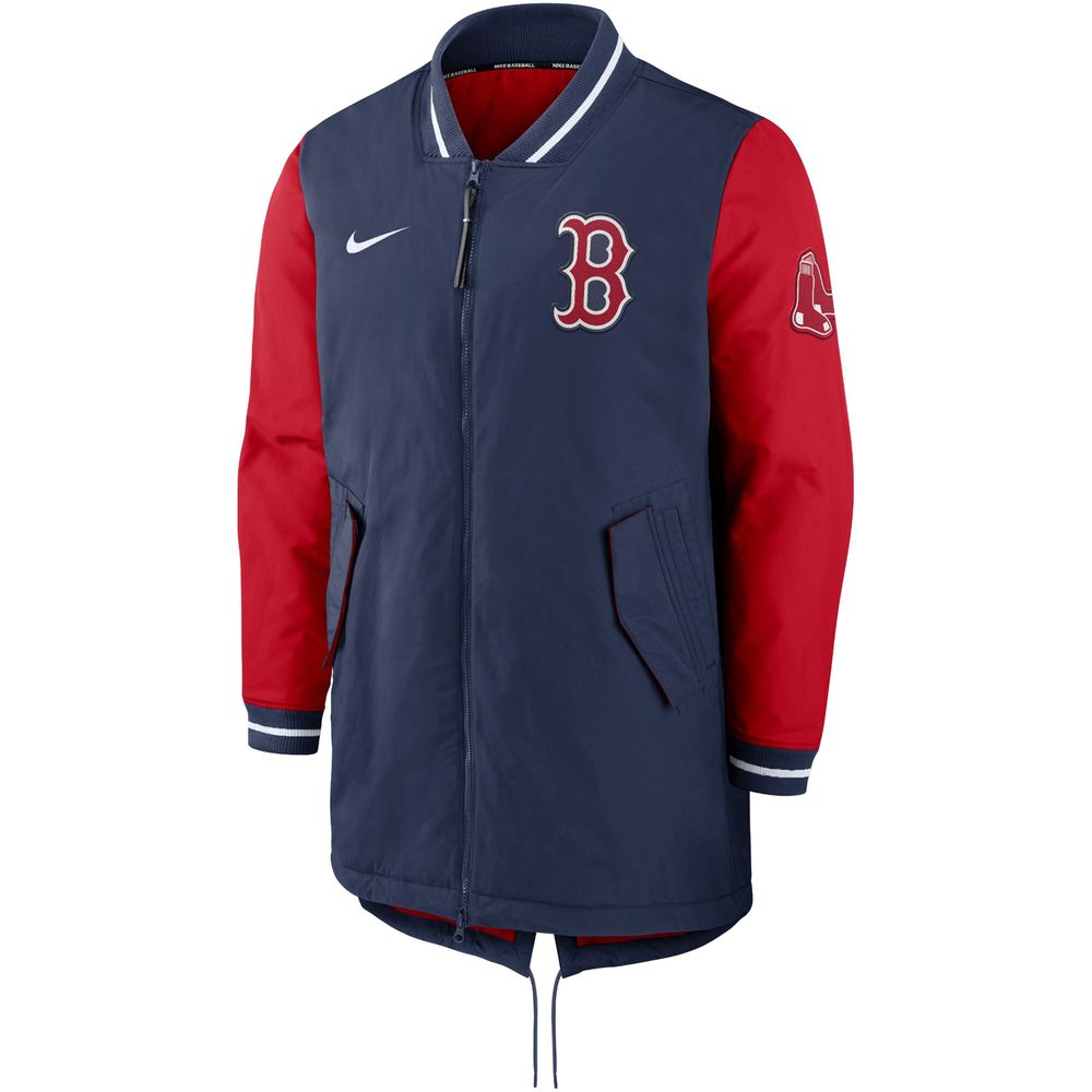 Men's Nike Navy Boston Red Sox Dugout Performance Full-Zip Jacket