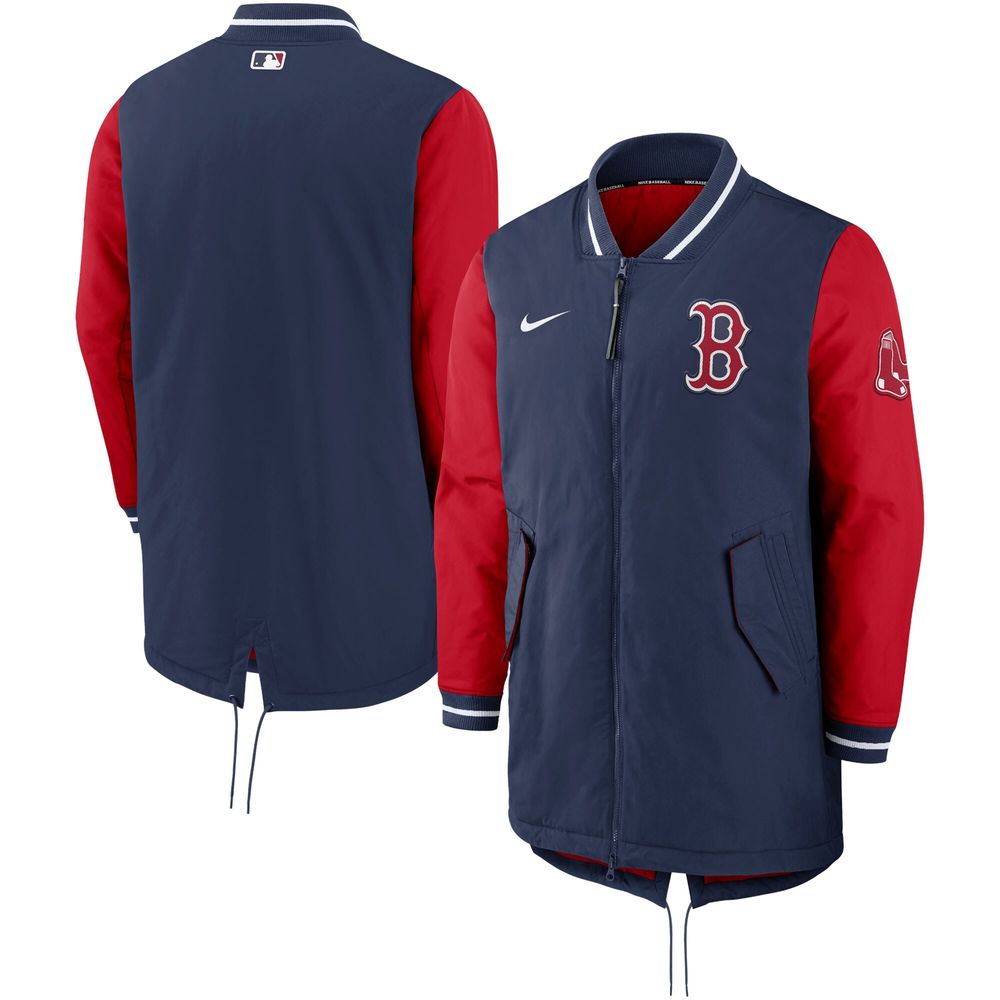 Men's Nike Navy Boston Red Sox Dugout Performance Full-Zip Jacket