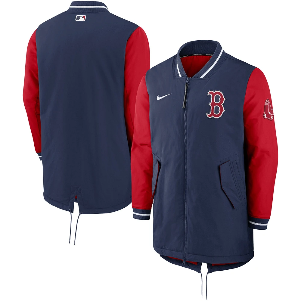 Men's Nike Navy Boston Red Sox Dugout Performance Full-Zip Jacket