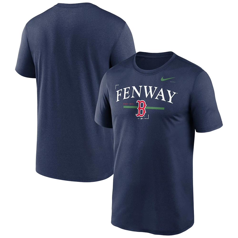 T-shirt Nike Boston Red Sox Local Legend pour homme - Bleu marine