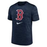 Men's Nike Navy Boston Red Sox Logo Velocity Performance T-Shirt