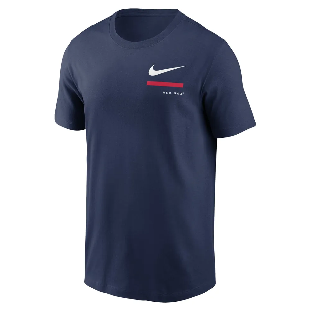 T-shirt à enfiler Nike pour homme, bleu marine, Boston Red Sox, sur l'épaule