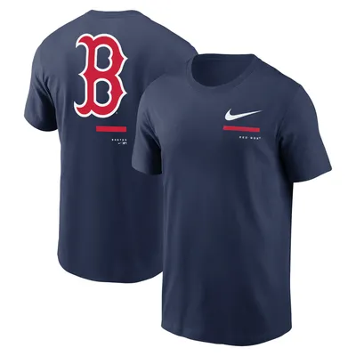 T-shirt à enfiler Nike pour homme, bleu marine, Boston Red Sox, sur l'épaule