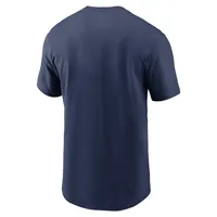 T-shirt Nike Boston Red Sox Team Engineered Performance pour homme - Bleu marine