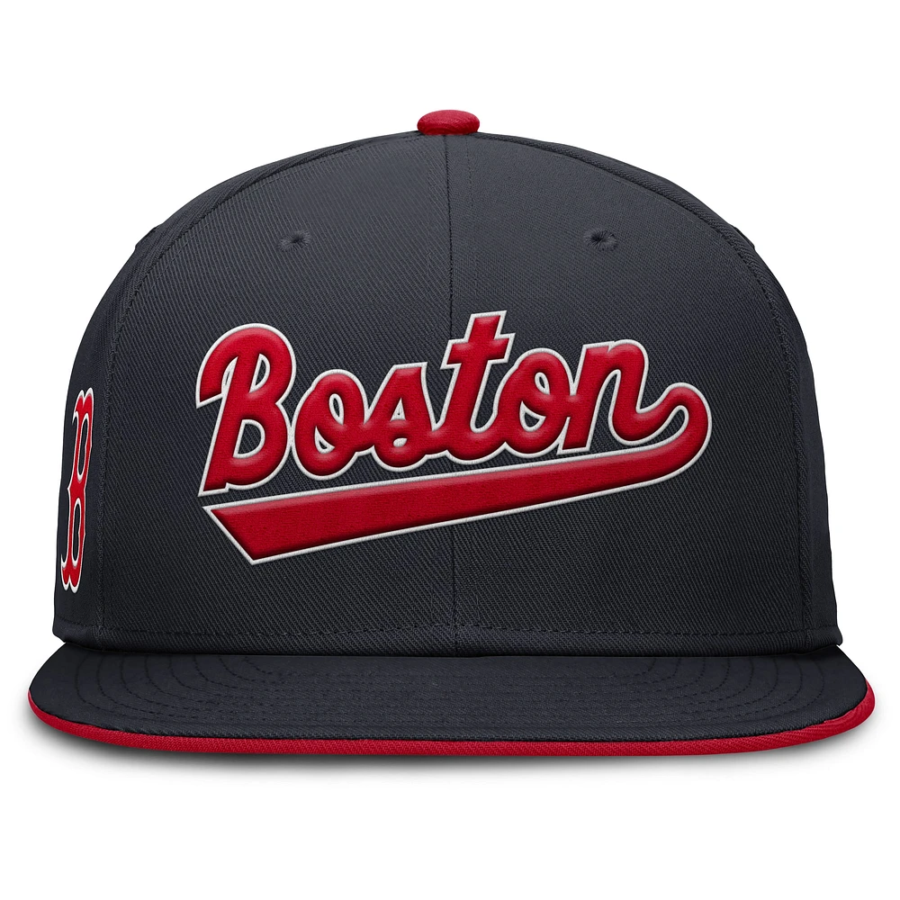 Men's Nike Navy Boston Red Sox True Performance Fitted Hat
