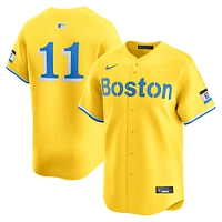 Maillot de joueur Nike Rafael Devers doré des Red Sox Boston City Connect Limited pour homme