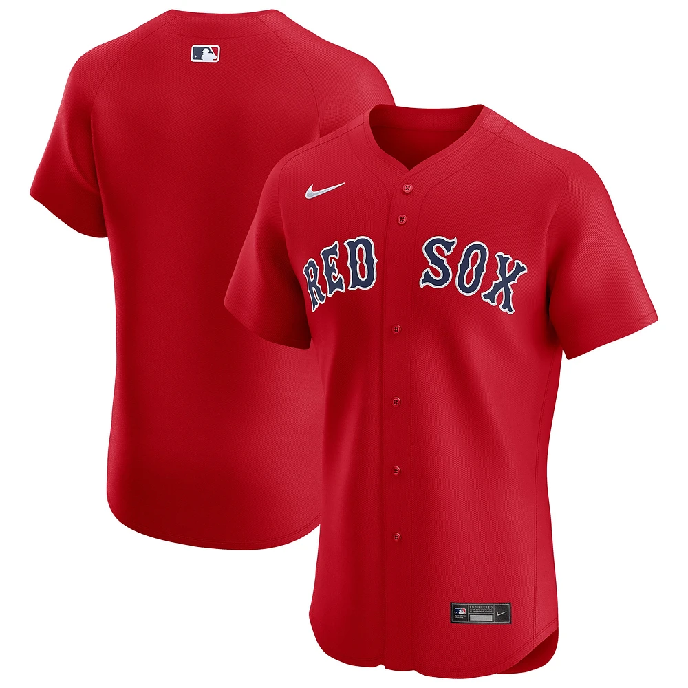 Maillot Nike rouge Boston Red Sox Alternate Elite pour homme