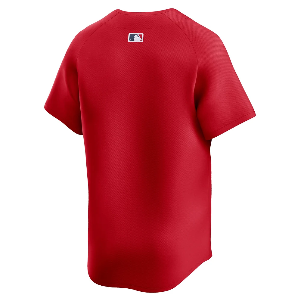 Maillot Nike rouge Boston Red Sox Alternate Limited pour homme