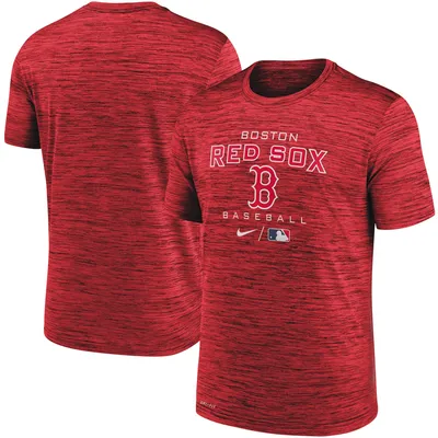 Men's Nike Red Boston Sox Authentic Collection Logo Performance Long Sleeve T-Shirt Size: Medium