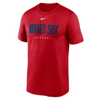 Men's Nike Red Boston Sox Knockout Legend Performance T-Shirt