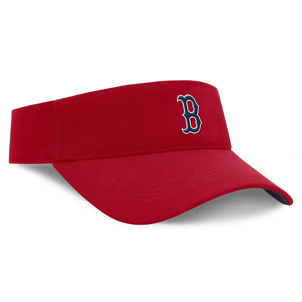 Men's Nike Red Boston Sox Primetime Bozz Ace Performance Adjustable Visor