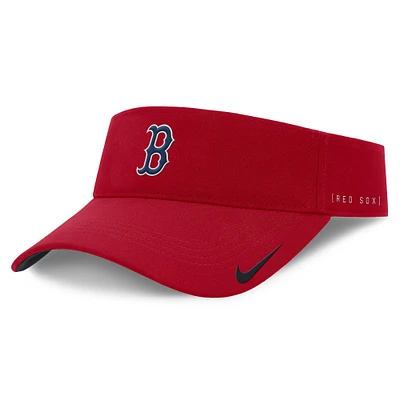 Men's Nike Red Boston Sox Primetime Bozz Ace Performance Adjustable Visor
