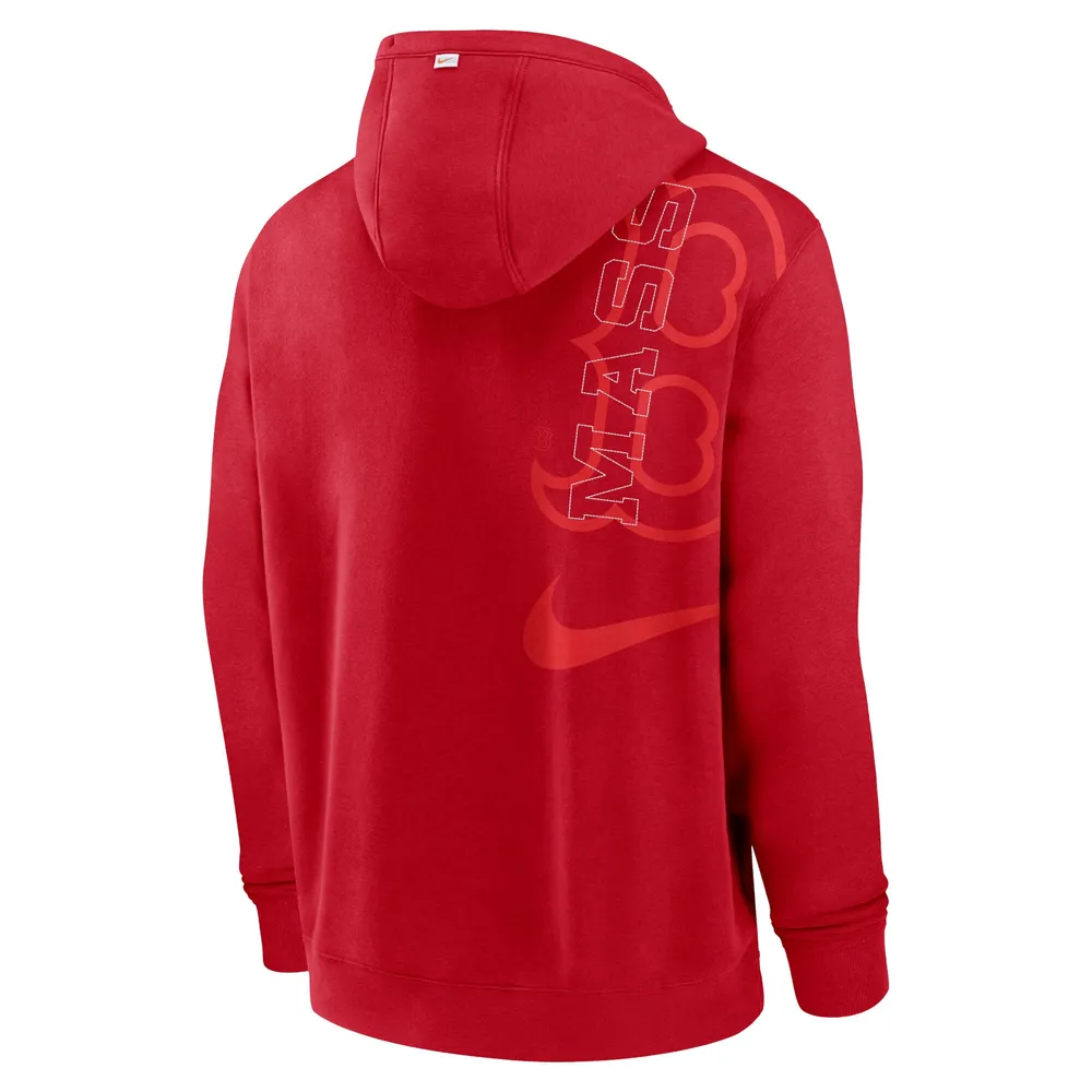 Sweat à capuche pour homme Nike Red Boston Sox Statement Ball Game