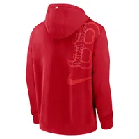 Sweat à capuche pour homme Nike Red Boston Sox Statement Ball Game