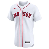 Maillot Nike pour homme blanc des Red Sox de Boston Domicile Elite