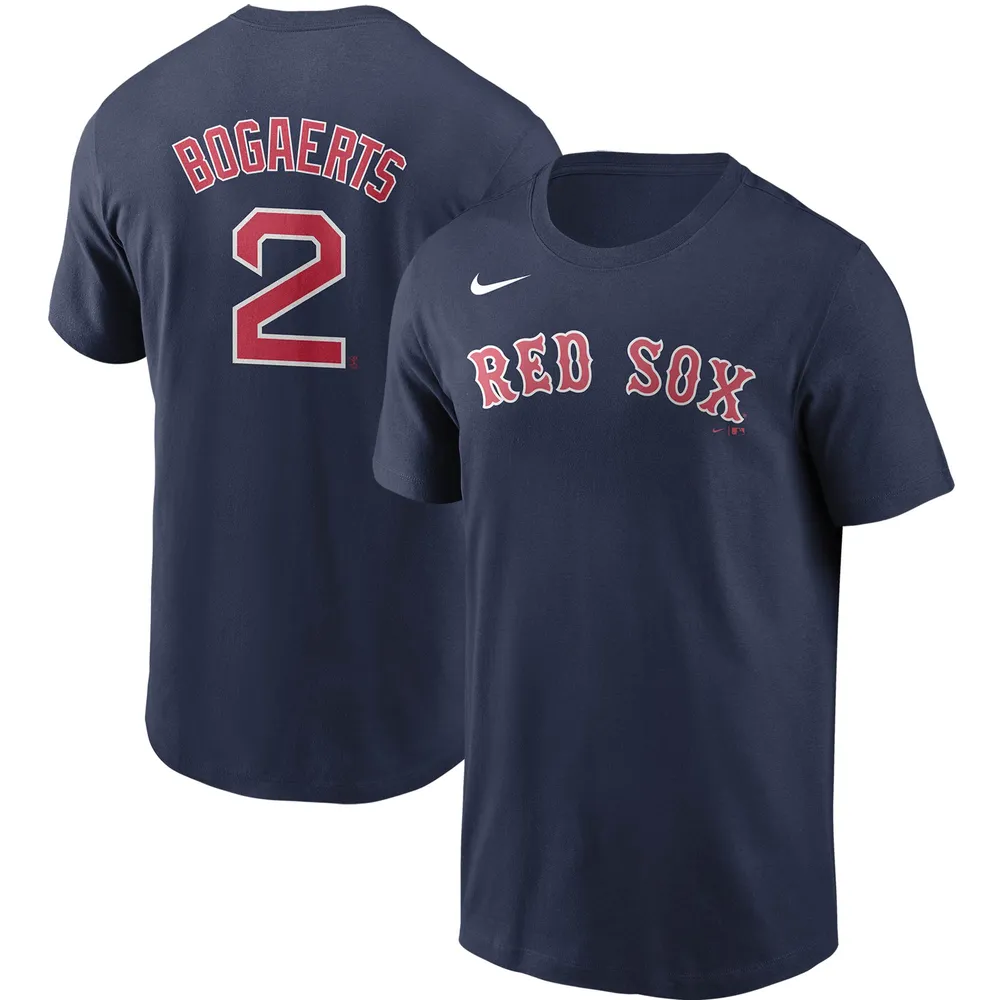 Xander Bogaerts Boston Red Sox Nike Name & Number T-Shirt - Navy