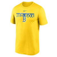 NIKE Boston Red Sox Citty Connect Yellow Marathon Jersey Adult Size Large  NEW