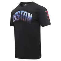 Men's Pro Standard Black Boston Red Sox Cityscape T-Shirt