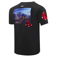 Men's Pro Standard Black Boston Red Sox Cityscape T-Shirt