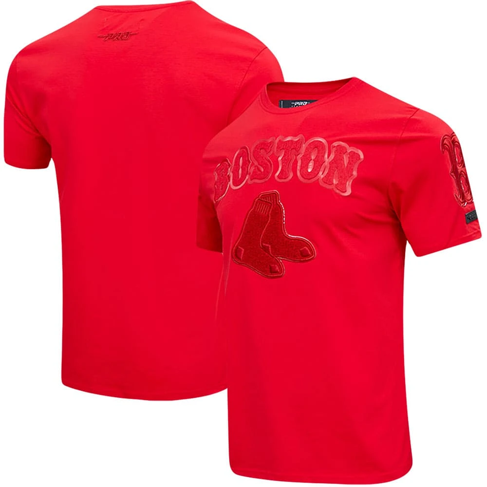 T-shirt Pro Standard Boston Red Sox Classic Triple pour homme