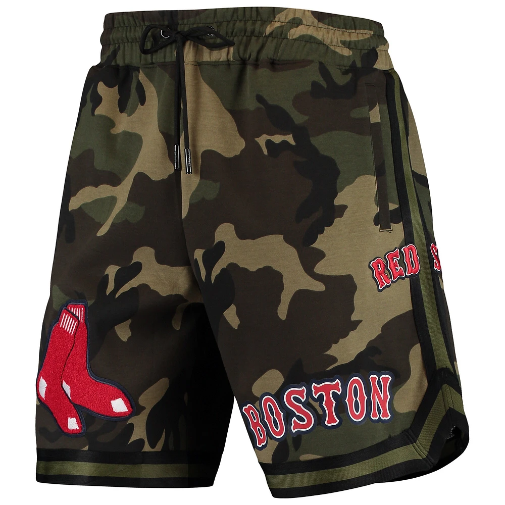 Short d'équipe Pro Standard Camo Boston Red Sox pour homme