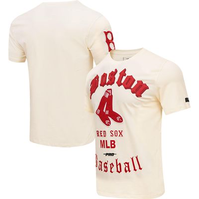 Philadelphia Phillies Pro Standard Cooperstown Collection Old English T- Shirt - Cream
