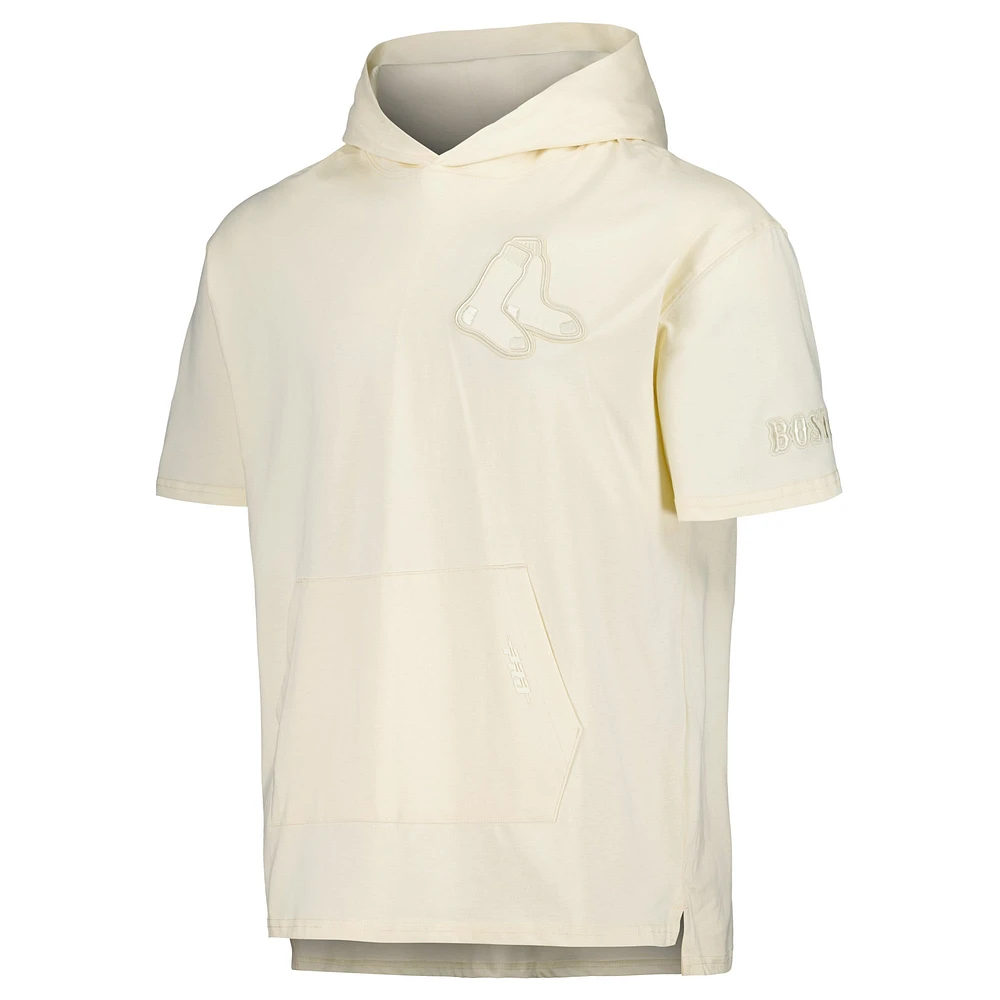 T-shirt à capuche neutre Pro Standard pour hommes, crème