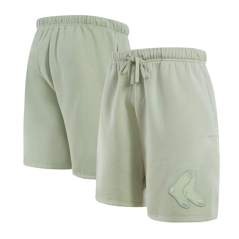 Short en polaire neutre Pro Standard vert clair des Red Sox de Boston pour hommes