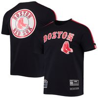 Men's Pro Standard Navy/Red Boston Red Sox Taping T-Shirt