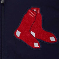 Men's Pro Standard Navy Boston Red Sox Area Code Twill Full-Zip Jacket