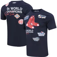 T-shirt Pro Standard Navy Boston Red Sox Championship pour homme