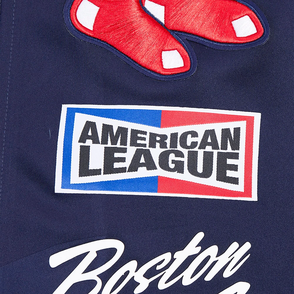 Veste de survêtement entièrement zippée Pro Standard Navy Boston Red Sox Fast Lane pour hommes