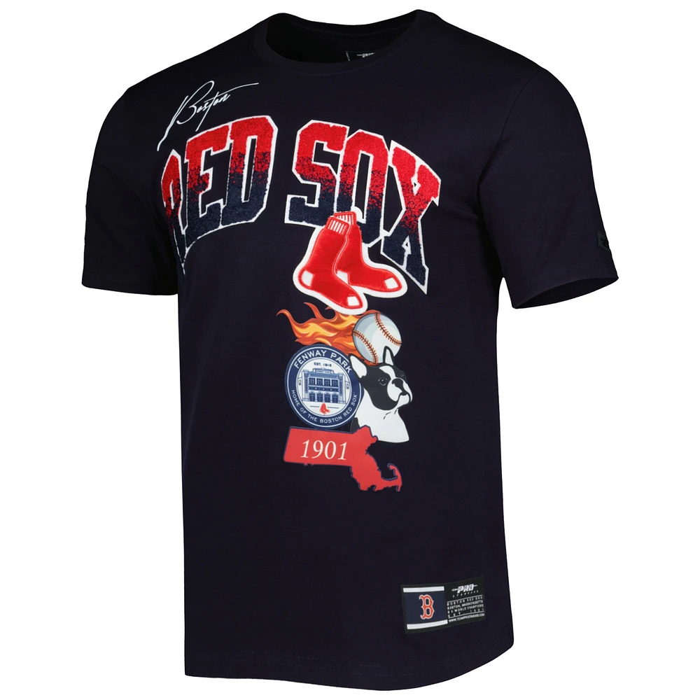 Men's Pro Standard Navy Boston Red Sox Hometown T-Shirt