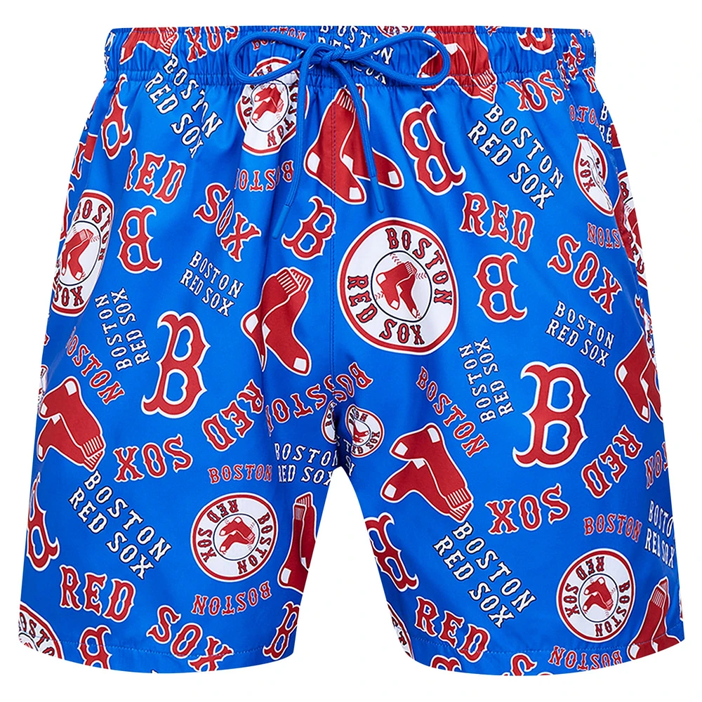 Men's Pro Standard Navy Boston Red Sox Toss Logo Woven Shorts