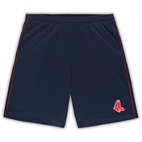 Men's Profile Navy Boston Red Sox Big & Tall Mesh Shorts