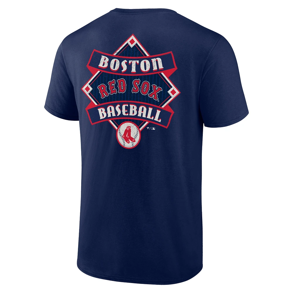 Men's Profile Navy Boston Red Sox Big & Tall Field Play T-Shirt